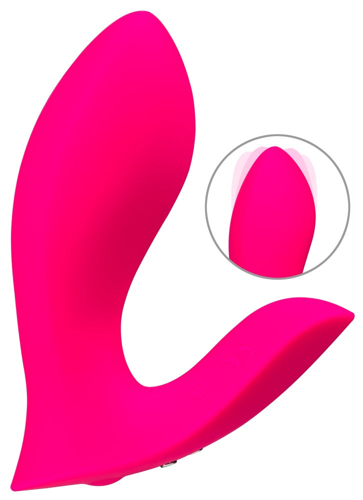 Lovense Flexer dubbele slipvibrator - Roze