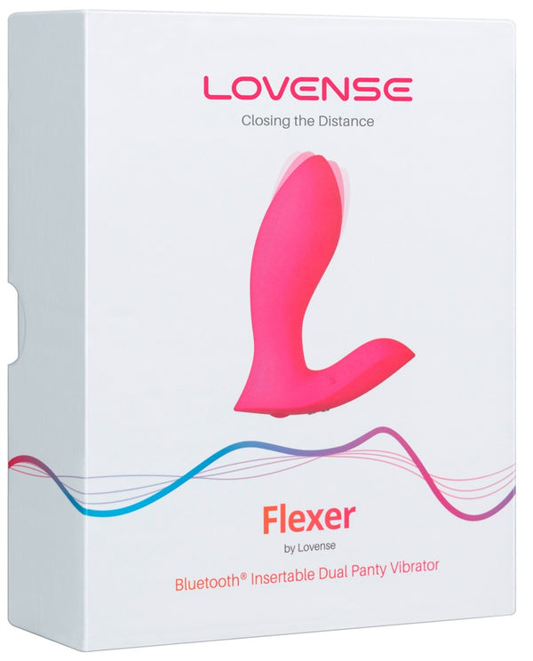 Lovense Flexer dubbele slipvibrator - Roze - Lovense - SKU: 54048350000