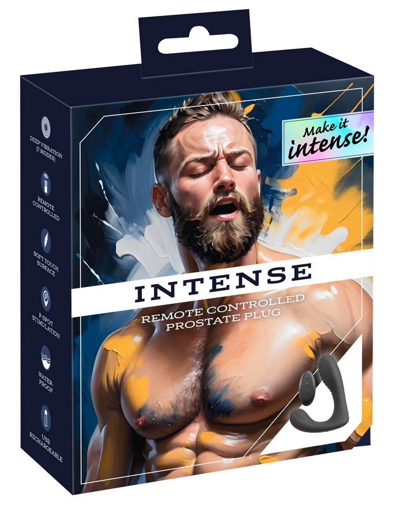 Intense Prostate plug - Zwart