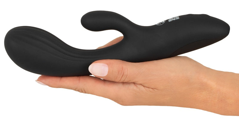 Intense Konijn vibrator - Zwart