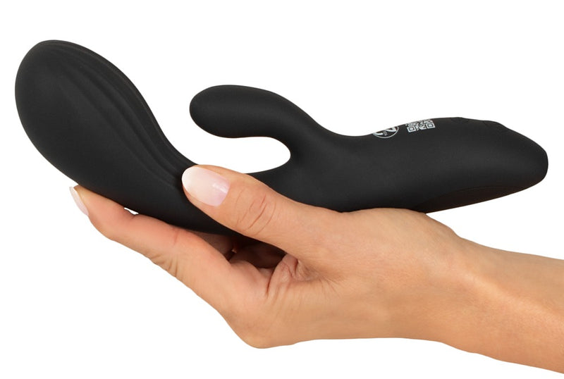 Intense Konijn vibrator - Zwart