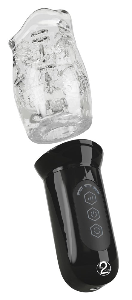 Stroker Roterende masturbator - Zwart - Stroker - SKU: 54049080000