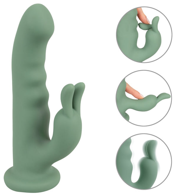 beau coeur Vibrator roterend met zuignap - Groen - beau coeur - SKU: 54050090000