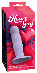 You2Toys Vibrator hartvormig met zuignap - Paars