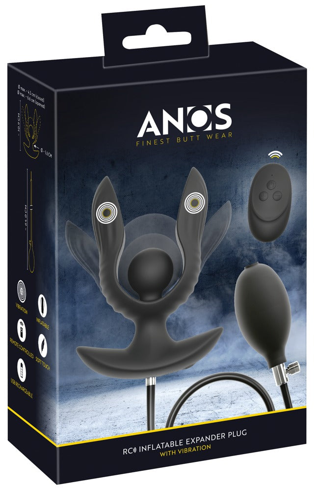 ANOS Expander plug - Zwart