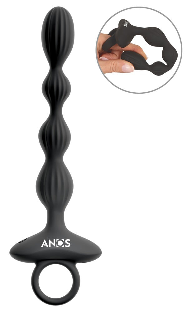 ANOS Anal beads - Zwart