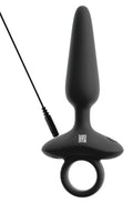 ANOS flexibele vibro-anaalplug - Zwart