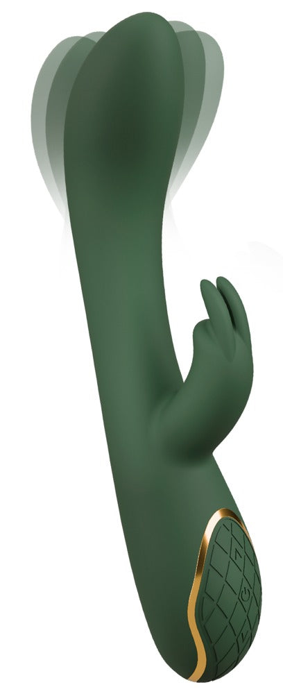 Emerald Love Konijn vibrator met dubbele stimulatie - Groen - Emerald Love - SKU: 54051900000