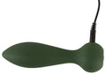 Emerald Love Analplug met RC-besturing - Groen