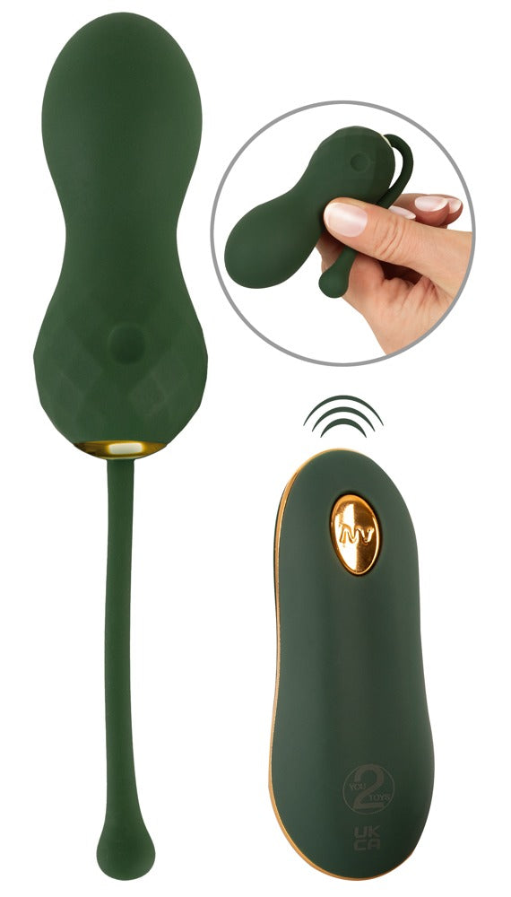 Emerald Love Luxe RC Love Balls loveballs - Groen - Emerald Love - SKU: 54052110000