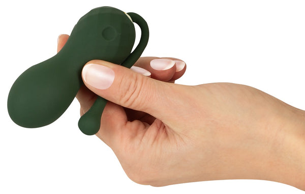 Emerald Love Liefdesballen met RC-besturing en vibratie - Groen - Emerald Love - SKU: 54052110000