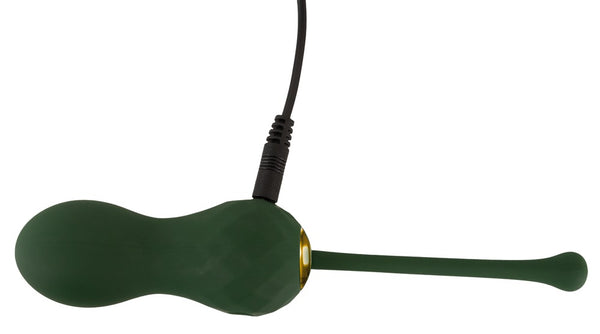 Emerald Love Liefdesballen met RC-besturing en vibratie - Groen - Emerald Love - SKU: 54052110000