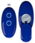 Sweet Smile Slip vibrator extra slank met magneet - Blauw