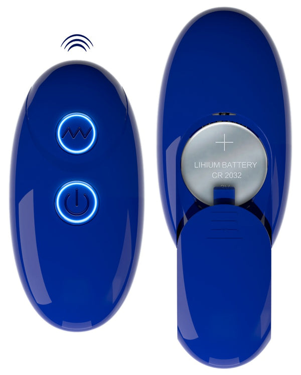Sweet Smile Slip vibrator extra slank met magneet - Blauw - Sweet Smile - SKU: 54052540000