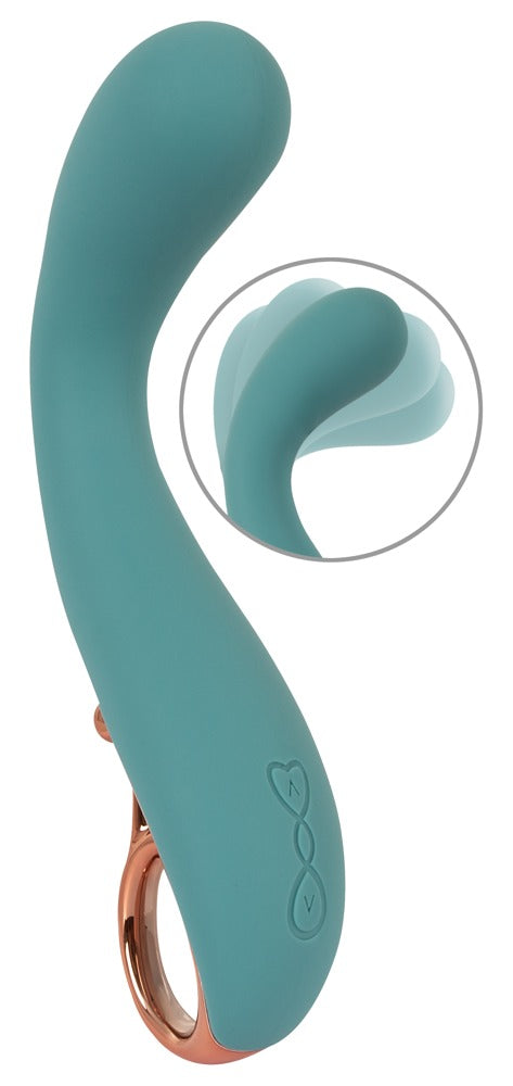 You2Toys G-spot vibrator met kromming - Turquoise - You2Toys - SKU: 54052620000