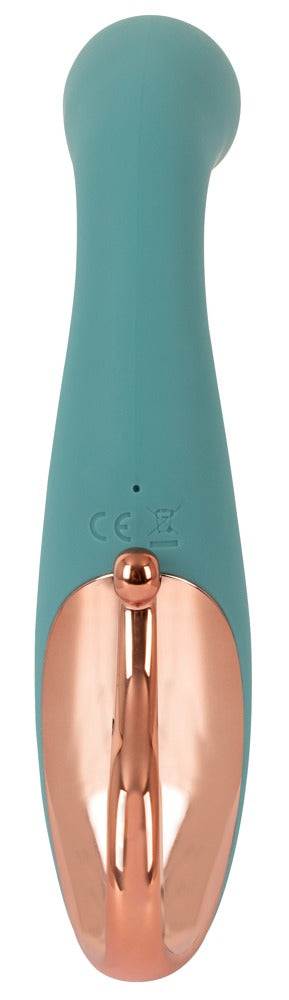 You2Toys G-spot vibrator met kromming - Turquoise