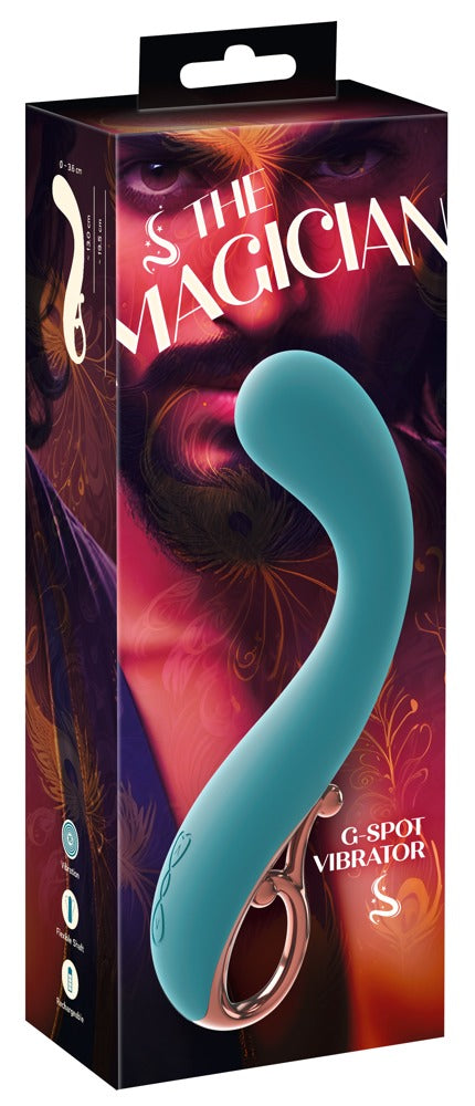 You2Toys G-spot vibrator met kromming - Turquoise