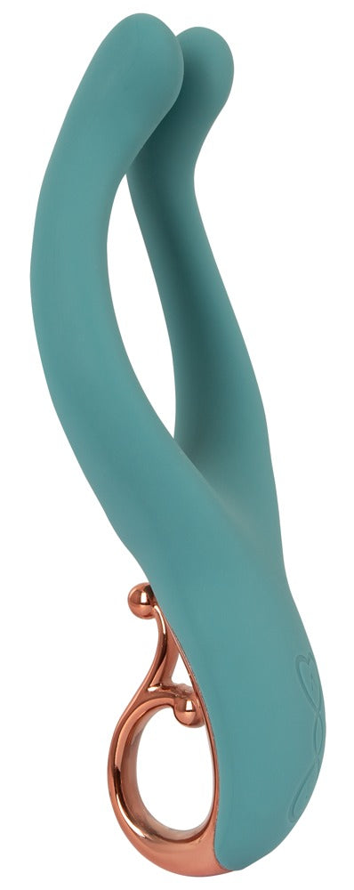 You2Toys Multi vibrator met 2 armen - Turquoise