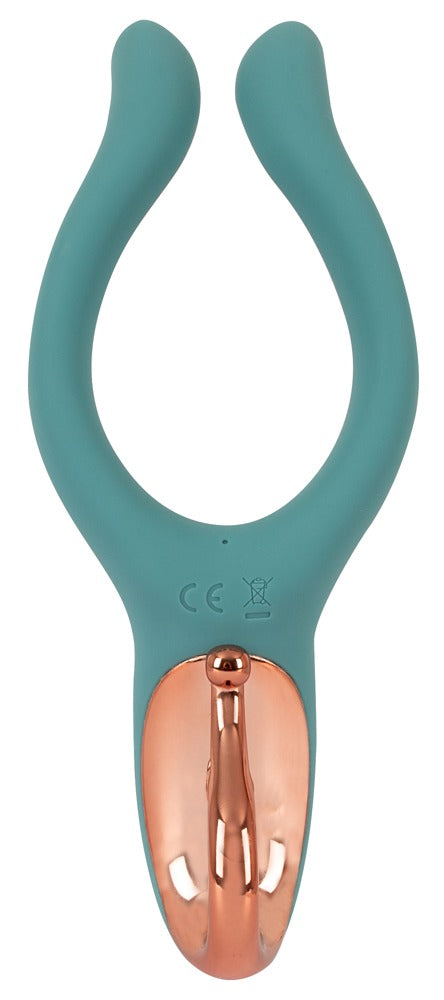 You2Toys Multi vibrator met 2 armen - Turquoise