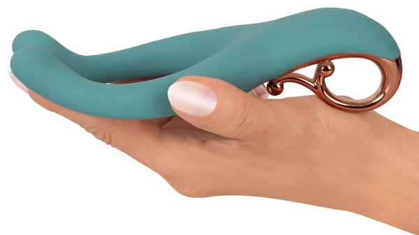 You2Toys Multi vibrator met 2 armen - Turquoise - You2Toys - SKU: 54052700000