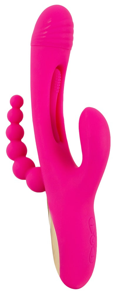 Sweet Smile Triple Vibe With Flicking Tongue - Roze - Sweet Smile - SKU: 54052970000