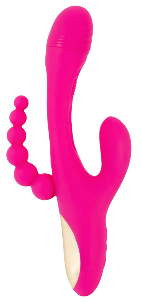 Sweet Smile Triple Vibe With Flicking Tongue - Roze - Sweet Smile - SKU: 54052970000