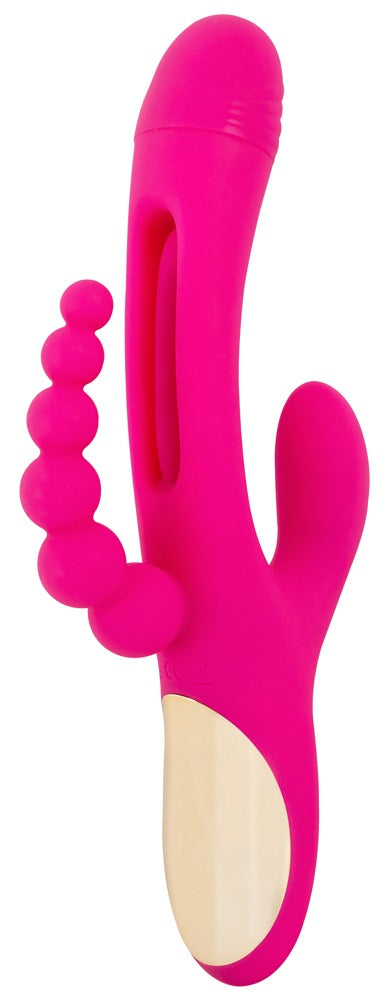 Sweet Smile Triple Vibe With Flicking Tongue - Roze - Sweet Smile - SKU: 54052970000