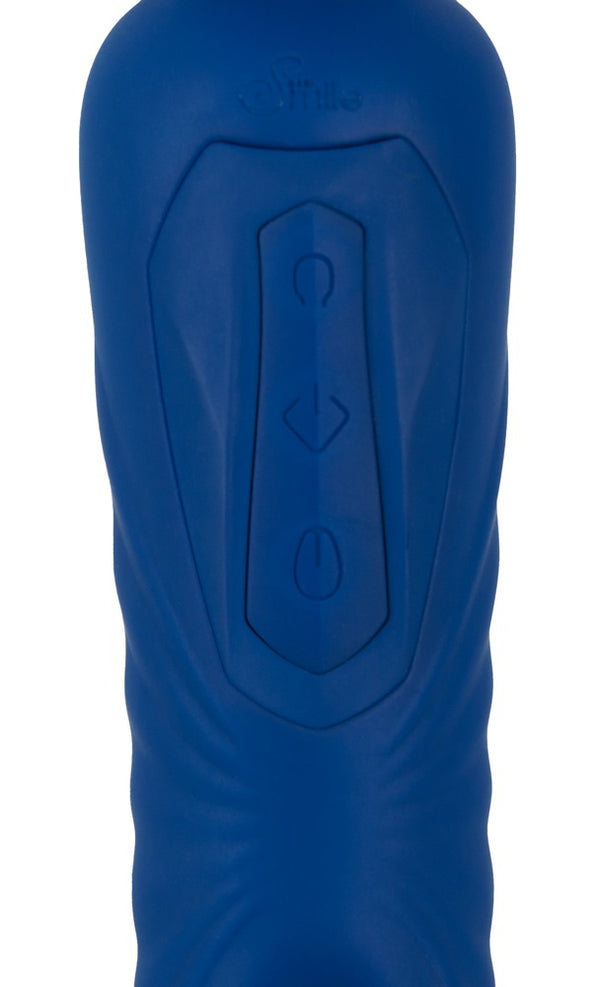 Sweet Smile 2-in-1-wand met flikkerende tong - Blauw - Sweet Smile - SKU: 54053000000