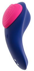 Sweet Smile RC slip vibrator hartvormig - Blauw