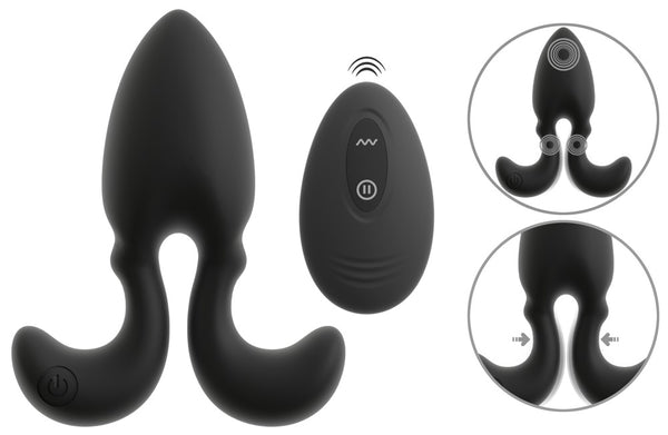 ANOS Buttplug - Zwart - ANOS - SKU: 54053270000