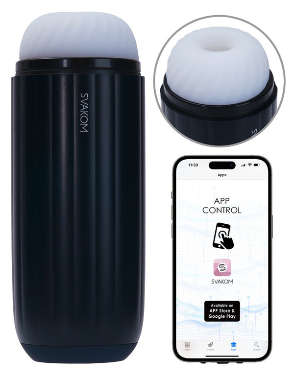 SVAKOM Sam Neo 2 Pro masturbator - Blauw - SVAKOM - SKU: 54053860000