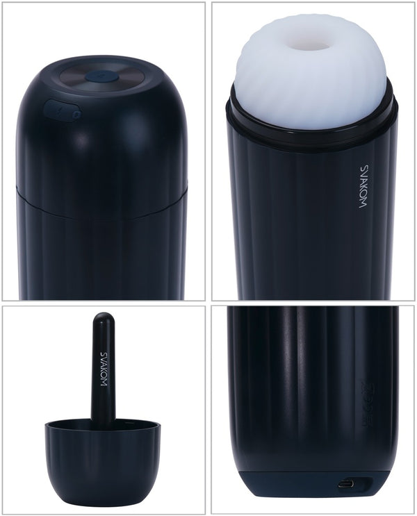 SVAKOM Sam Neo 2 Pro masturbator - Blauw - SVAKOM - SKU: 54053860000
