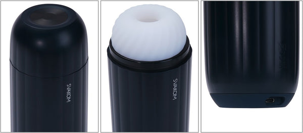 SVAKOM Sam Neo 2 masturbator - Blauw - SVAKOM - SKU: 54053940000