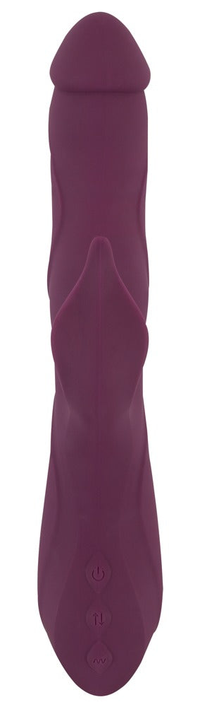 Javida 3-functie vibrator - Paars - JAVIDA - SKU: 54054240000