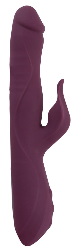 JAVIDA Vibrator 3-in-1 met stoten & parelmassage - Paars - JAVIDA - SKU: 54054240000