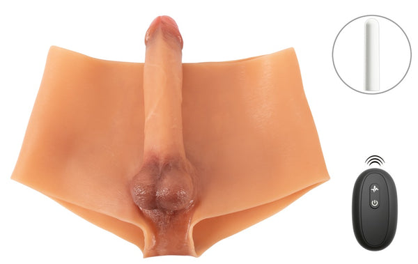 You2Toys Vibrerende penisboxer realistisch met anus - Huidskleur - You2Toys - SKU: 54055210000