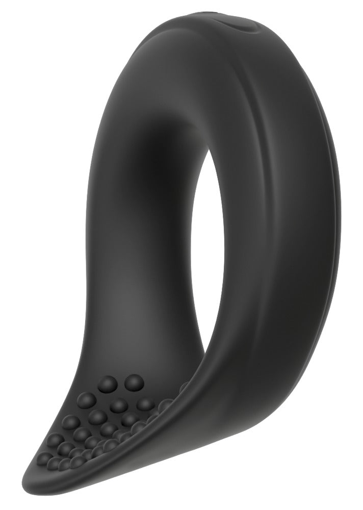 Rebel Kogelring met vibratie - Zwart