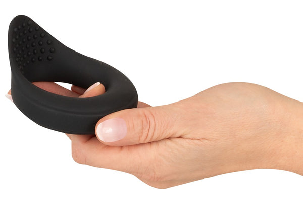 Rebel Kogelring met vibratie - Zwart - Rebel - SKU: 54055640000