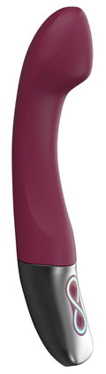 Excellent Power Vibrator met G-spotstimulatie en massagekop - Rood