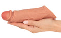 Realistixxx Trilsleeve met eikelvibratie en 10 standen - Huidskleur