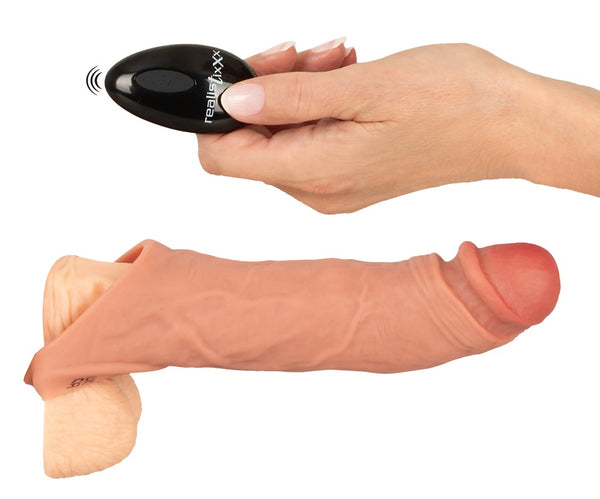 Realistixxx RealSleeve trilfunctie - Huidskleur Licht - Realistixxx - SKU: 54056290000
