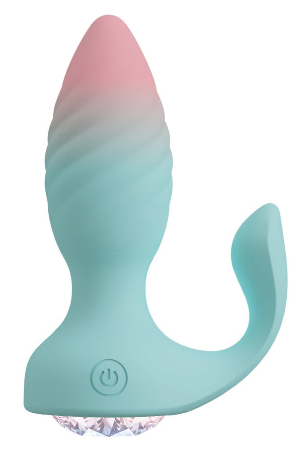 beau coeur cœur JUVELA butt plug - Turquoise - beau coeur - SKU: 54056880000