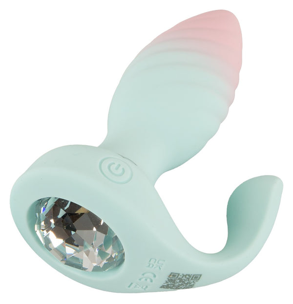 beau coeur cœur JUVELA butt plug - Turquoise - beau coeur - SKU: 54056880000