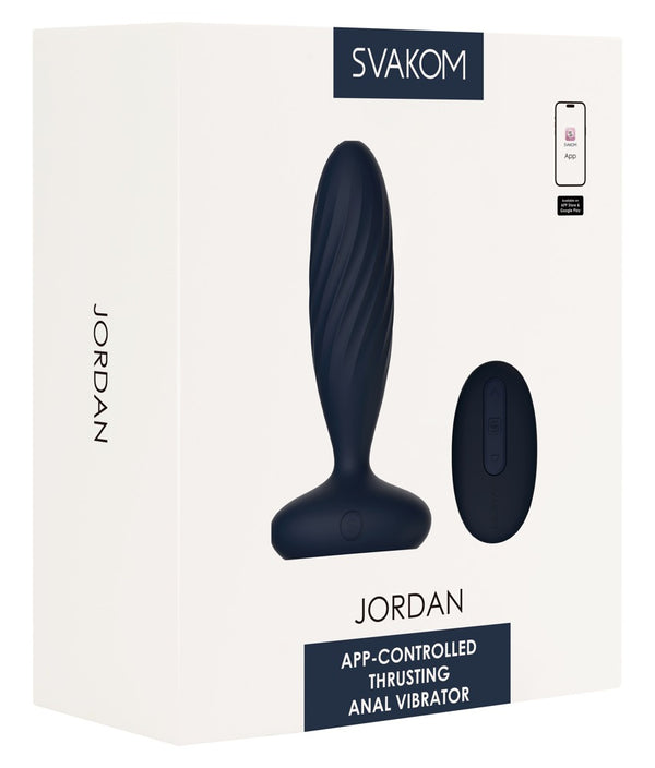 SVAKOM Jordan anale vibrator - Blauw - SVAKOM - SKU: 54057260000