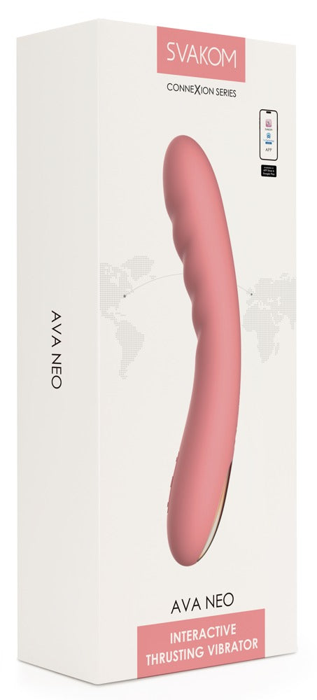 SVAKOM Ava Neo stuwkracht vibrator - Blauw - SVAKOM - SKU: 54057420000