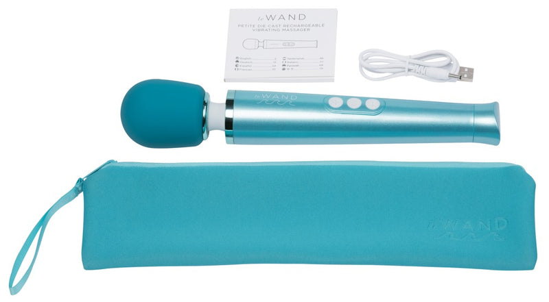 le Wand Trilkussen waterproof met 20 vibratiestanden - Blauw