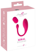 beau coeur Liefdesbal met vibratie en bekkenbodemtraining - Roze