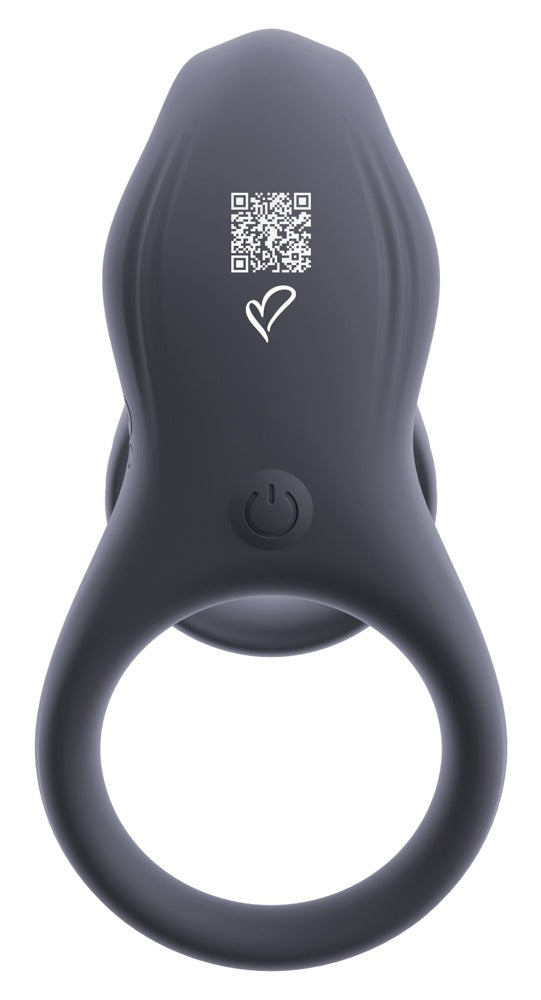 beau coeur cœur VYLOR penis & bal ring - Grijs - beau coeur - SKU: 54057930000