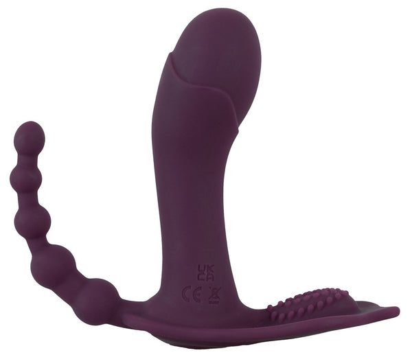 beau coeur cœur ARIVA slip vibrator - Paars - beau coeur - SKU: 54058070000