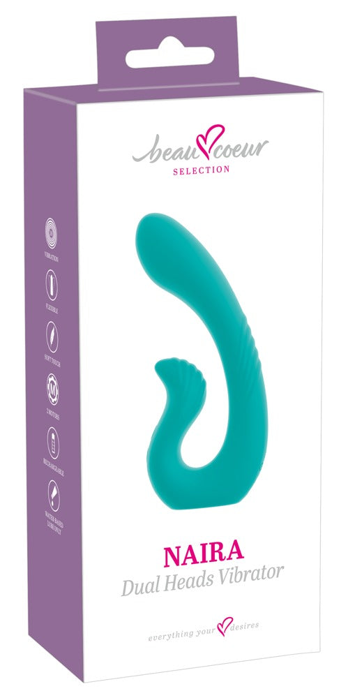 beau coeur cœur NAIRA dubbele koppen - Turquoise - beau coeur - SKU: 54058150000